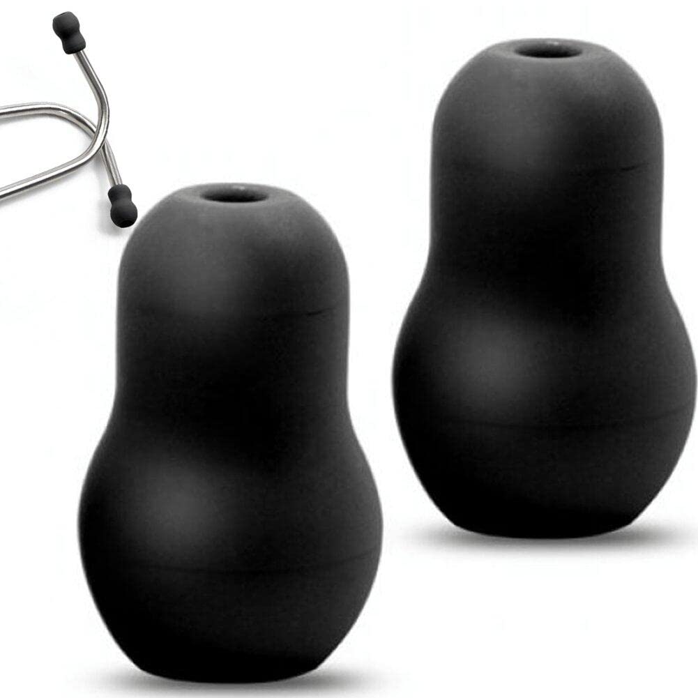 Sanfly 2pcs Universale Super Confortevole Morbido Stetoscopio Auricolari di Ricambio Auricolari Auricolari Auricolari per Stetoscopio