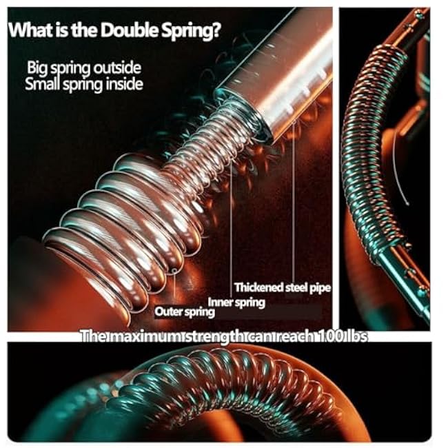 Twister Arm Trainer for Men,Adjustable Chest Workout Equipment ,Portable Power Twister Forearm Trainer,Arm Workout Equipment Suitable for Arm,Chest,Shoulder,Waist,Thigh