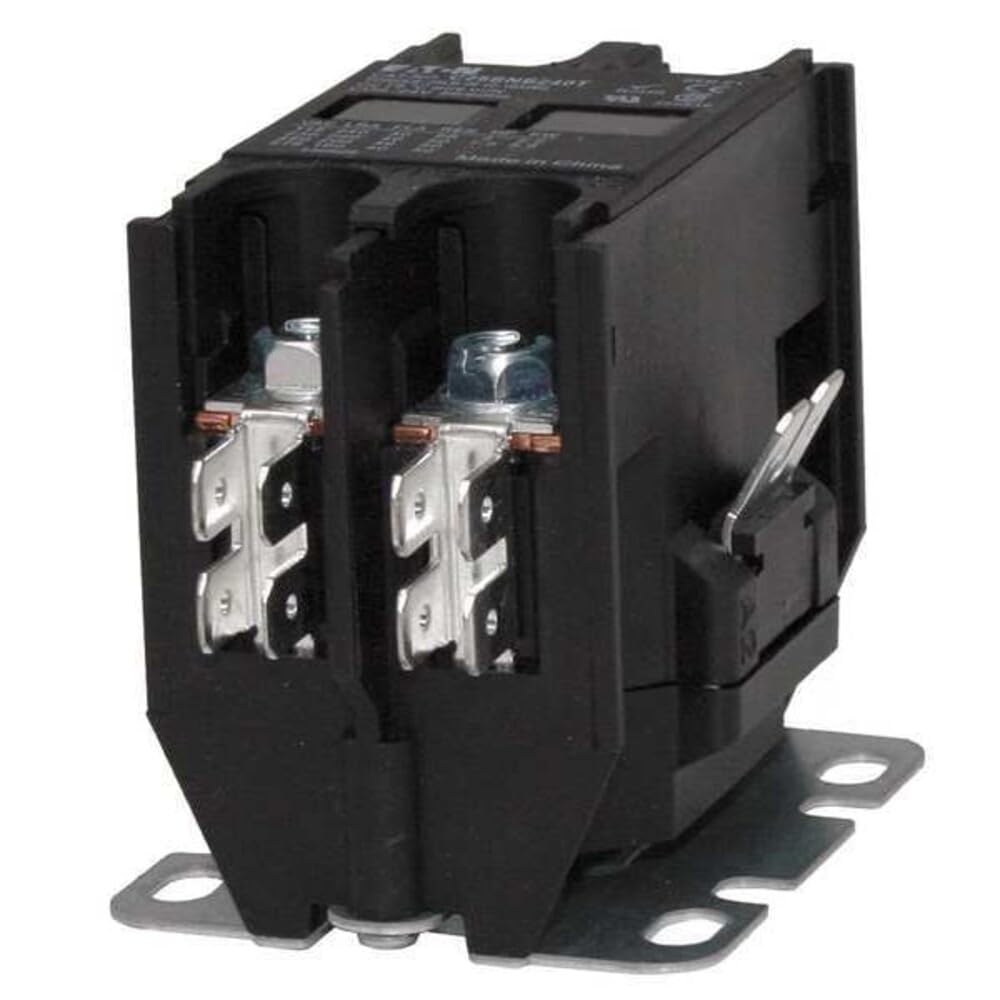 Eaton c25bnb240t compacto Definite propósito Contactor, 40 A Calificación actual por inducción, 3 max clasificación por HP a 115 V, 7,5 Max HP calificación en 230 V, 24 VAC Bobina Voltaje