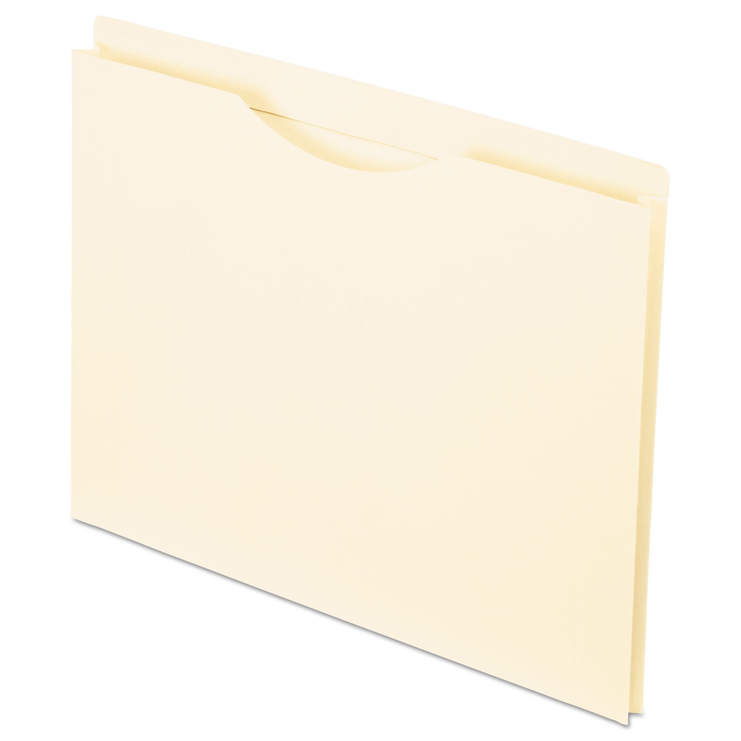 Pendaflex 22100 Reinforced Top Tab File Jacket, 1 Inch Expansion, Letter, Manila, 50/Box