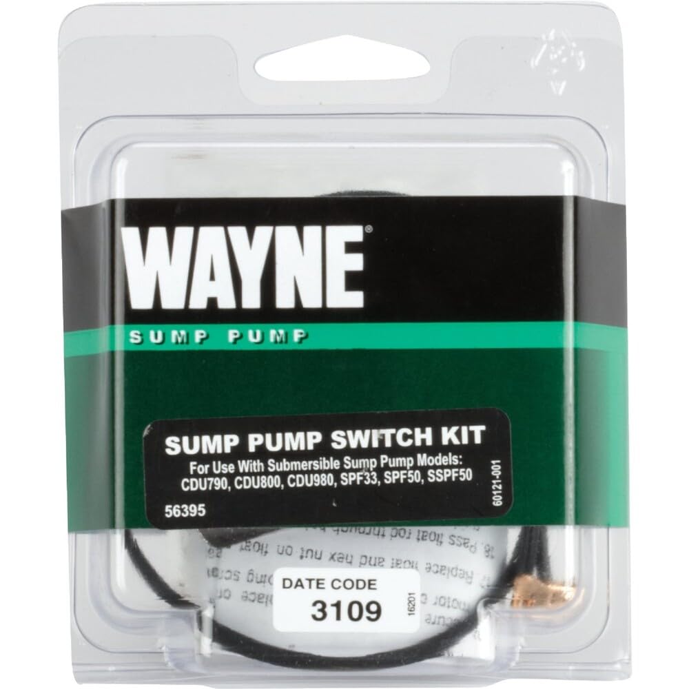スプリングウォッシャーs Wayne 56395 Switch Repair Kit For cdu, spf, & sspf, - Sump Pumps