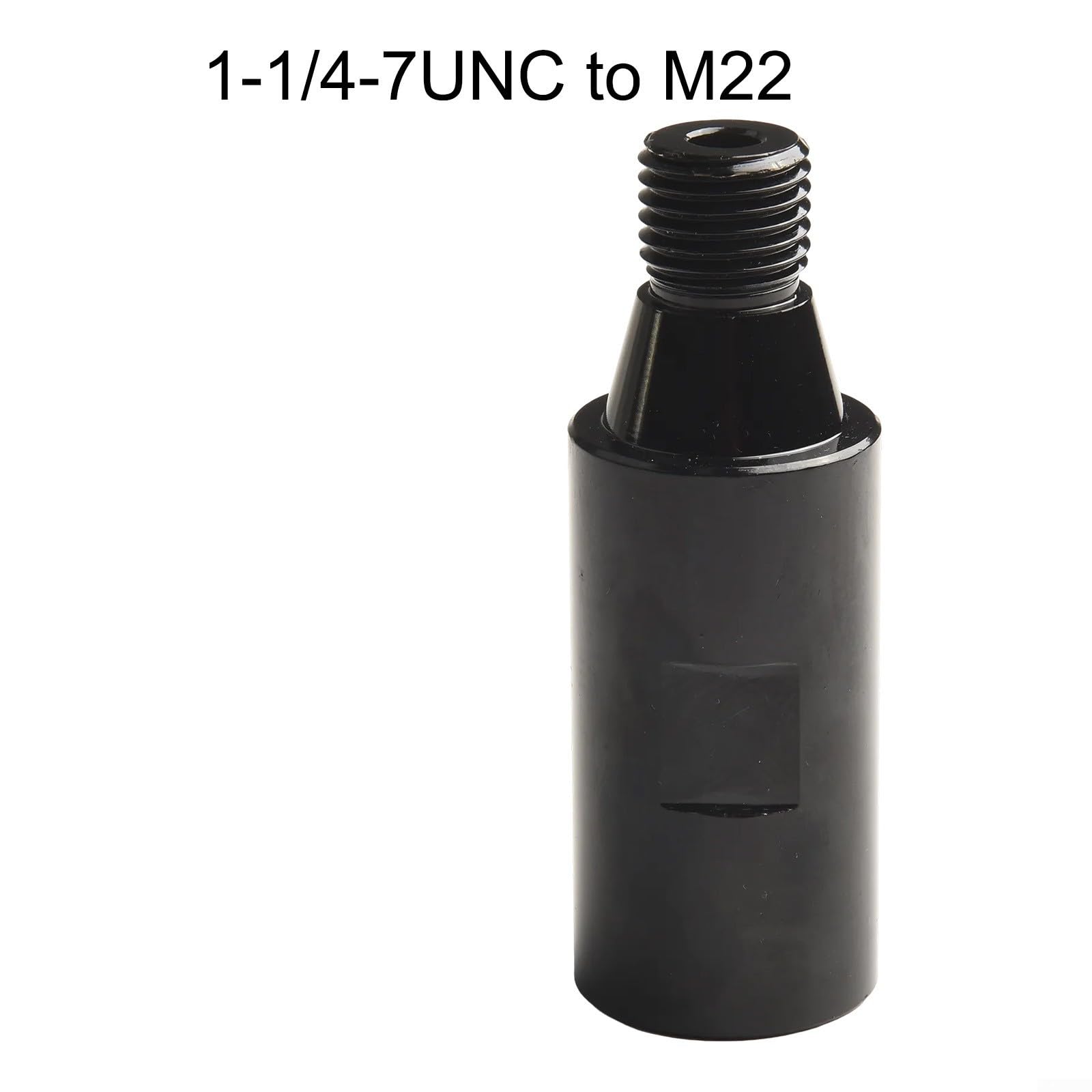 Adaptateur de filetage pour forets 1-1/4-7UNC vers M22, outil de conversion haute résistance en alliage d'acier cobalt, compatibilité polyvalente pour une conception de précision