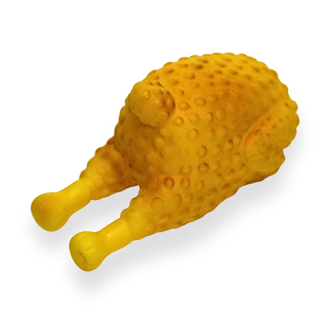 PETSTRACK Dog Toy Squawking Chicken Rubber Squeeze Safe & Non-Toxic | BPA-Free, Durable, Squeaky, and Chewable Teething Toy for Pets & Kids | Funny Plush Sleeper Design (B0D5BNYYVJ) Amazon Price History, Amazon Price Tracker