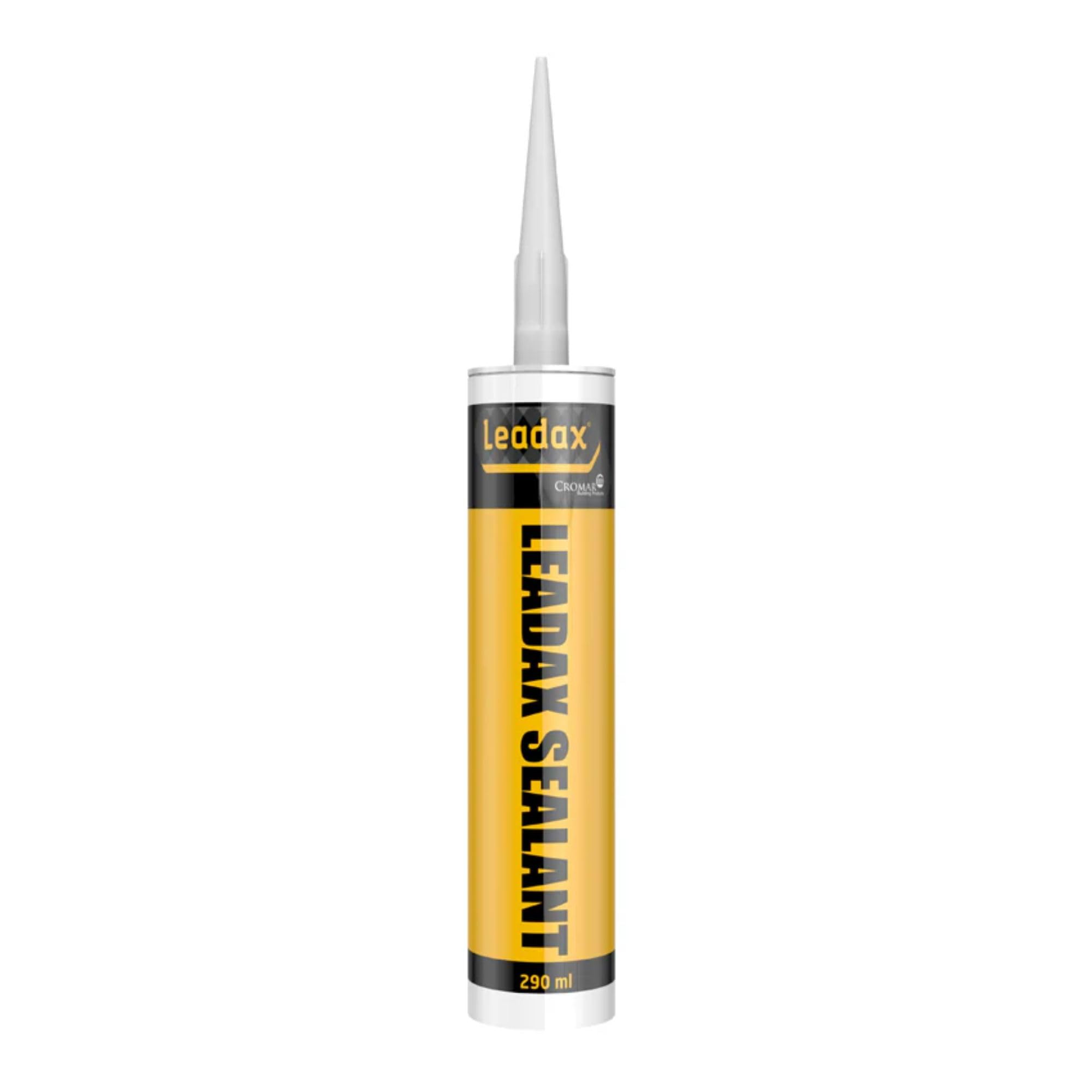 CROMAR LEADAX® Sealant – Lead Grey | Flexible & Durable Watertight Sealant for Leadax Flashing | Extra Strong Adhesion – 290ml