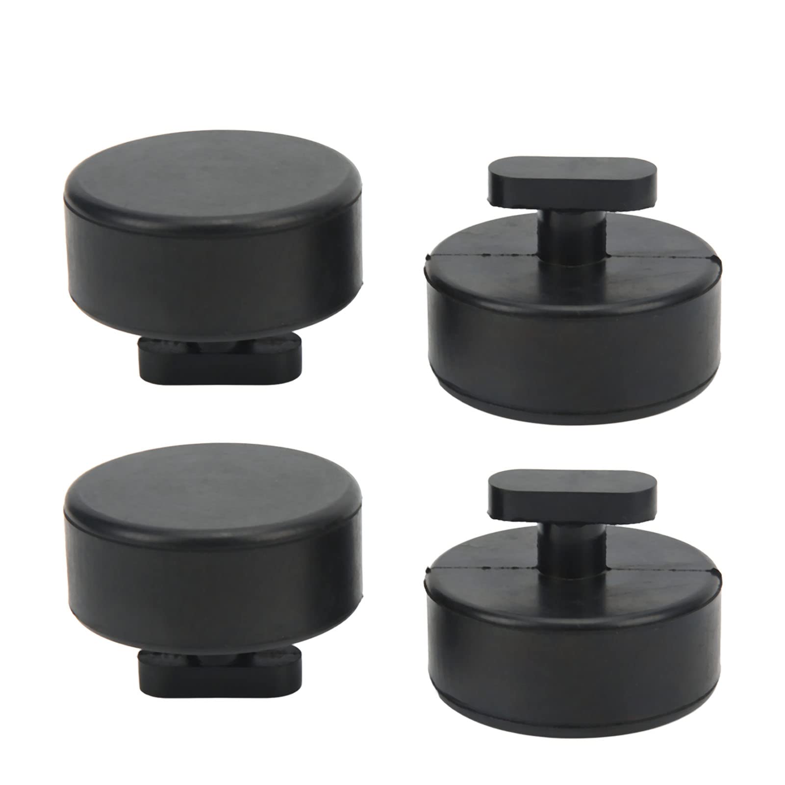 Jack Pad, 4PCS Jack Point Support Pad Jack Lifting Pad Pucks Gomma Più Grande Attrito Statico di Ricambio per Corvette C5 C6 C7 C8 GS Z,strumenti da officina,jack