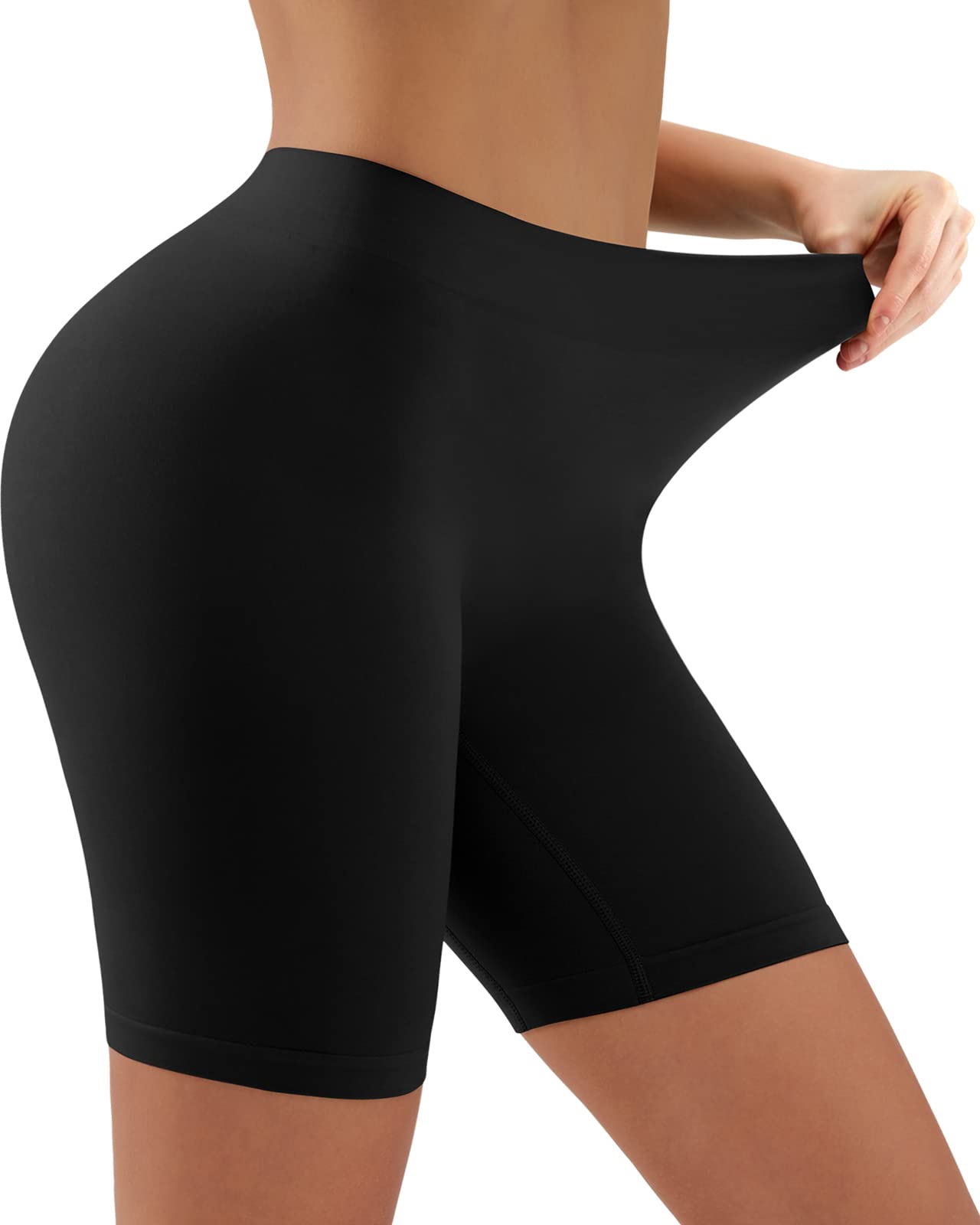 YADIFENAnti Chafing Shorts Women Seamless Chub Rub Shorts Stretchy Slip Short for Under Dresses Long Briefs Boxers Ladies Breathable Safety PantiesOEKO-TEX STANDARD 100