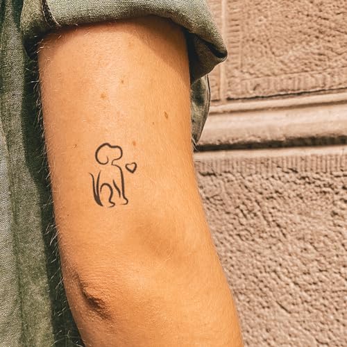 Hundepfote Tattoo Bedeutung