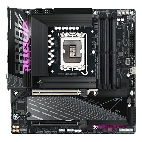 GIGABYTE B860M AORUS ELITE WIFI6E Scheda madre - CPU Intel Core Ultra, VRM a 12+1+2+1 fasi, fino a 9200MHz DDR5, 1xPCIe 5.0 + 2xPCIe 4.0 M.2, LAN 2,5 GbE, WIFI 6E, Thunderbolt - Scheda madre - Immagine 1