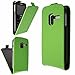 caseroxx Flip Cover für Alcatel 2008G, Bolso (Flip Cover en Verde)