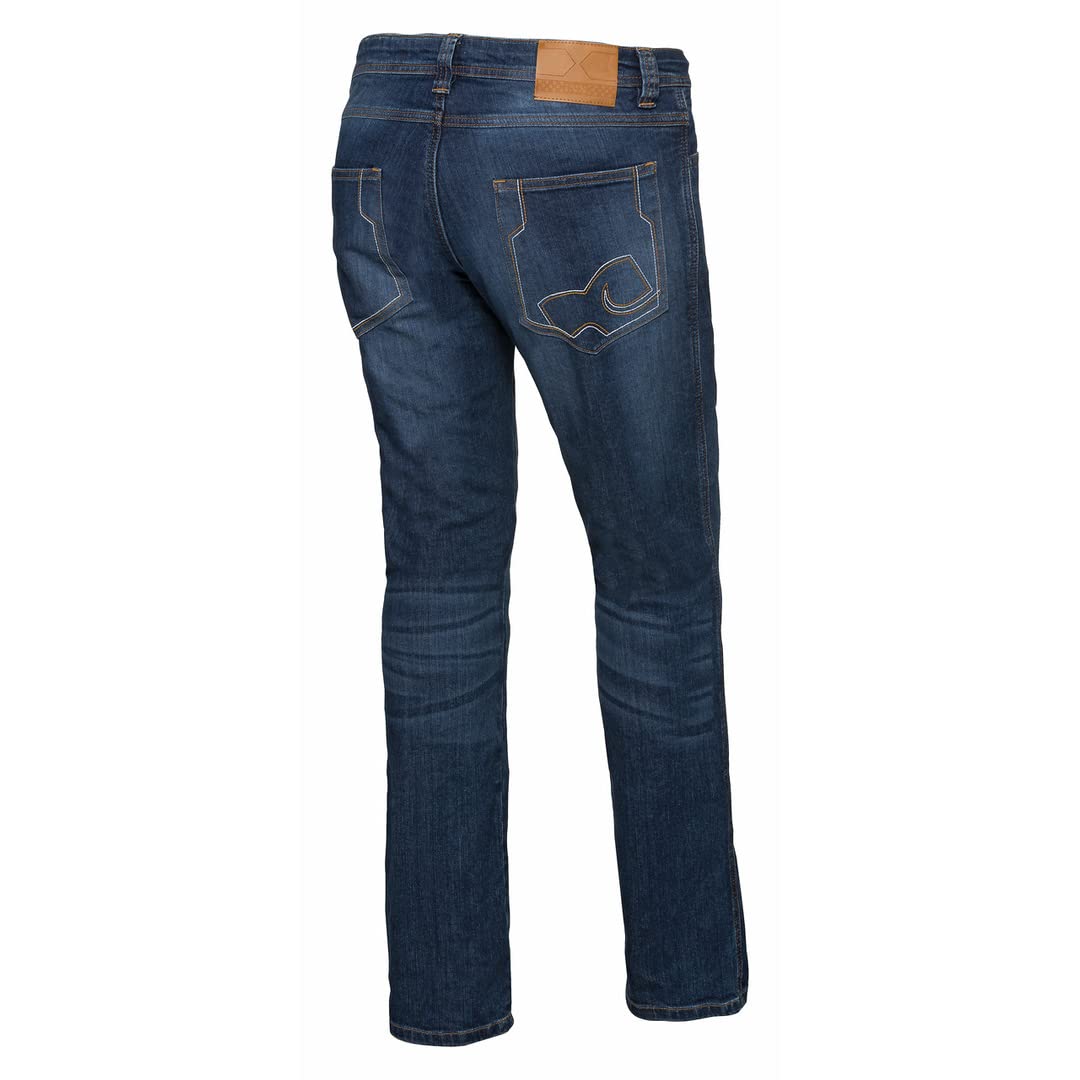 IXS X-Classic AR Clarkson Jeans da moto, blu, 34