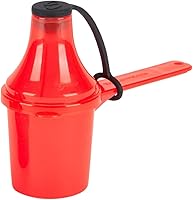 Vista 10 de The Scoopie, (90 cc 3 fl oz. 6 cucharadas 90 mL) Cuchara de plástico de mango corto con embudo adjunto, cucharas medidoras para polvos, café