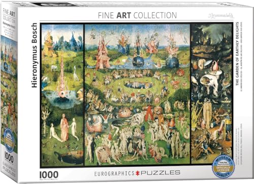 Image of EuroGraphics The Garden of Earthly Delights by Heironymus Bosch (1000 Piece) Puzzle