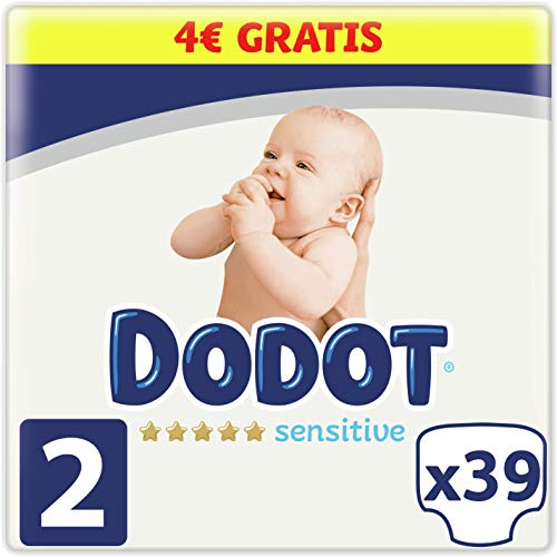 Dodot Sensitive Talla 2 39 uds