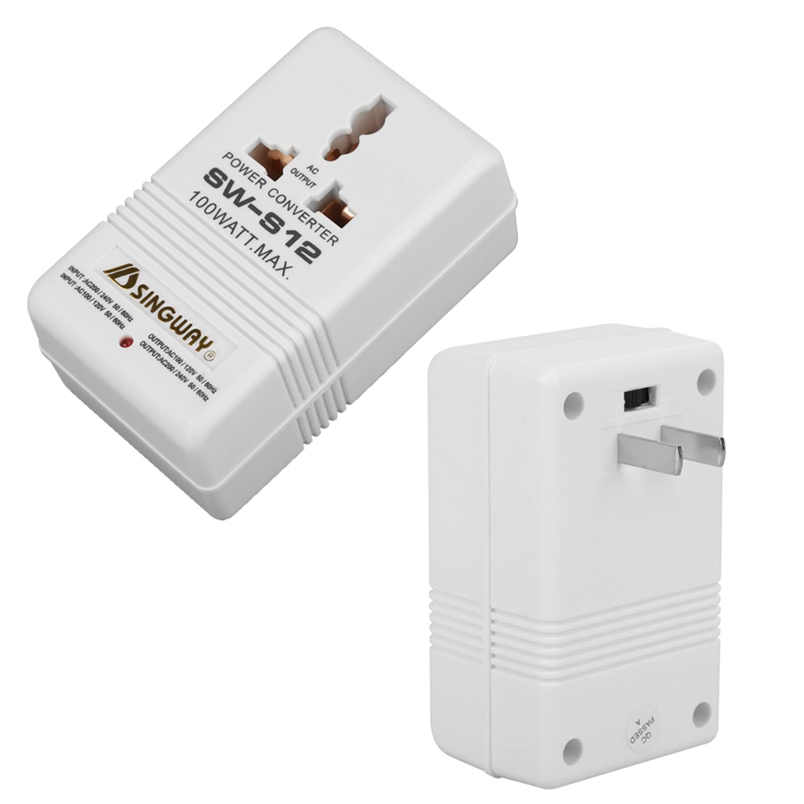 100W 110V/120V bis 220V/240V Transformator Reiseadapter Schalter Neues Ladegerät Professioneller Konvertieren Step Up/Down Dual Voltage 110 bis 220 Converter