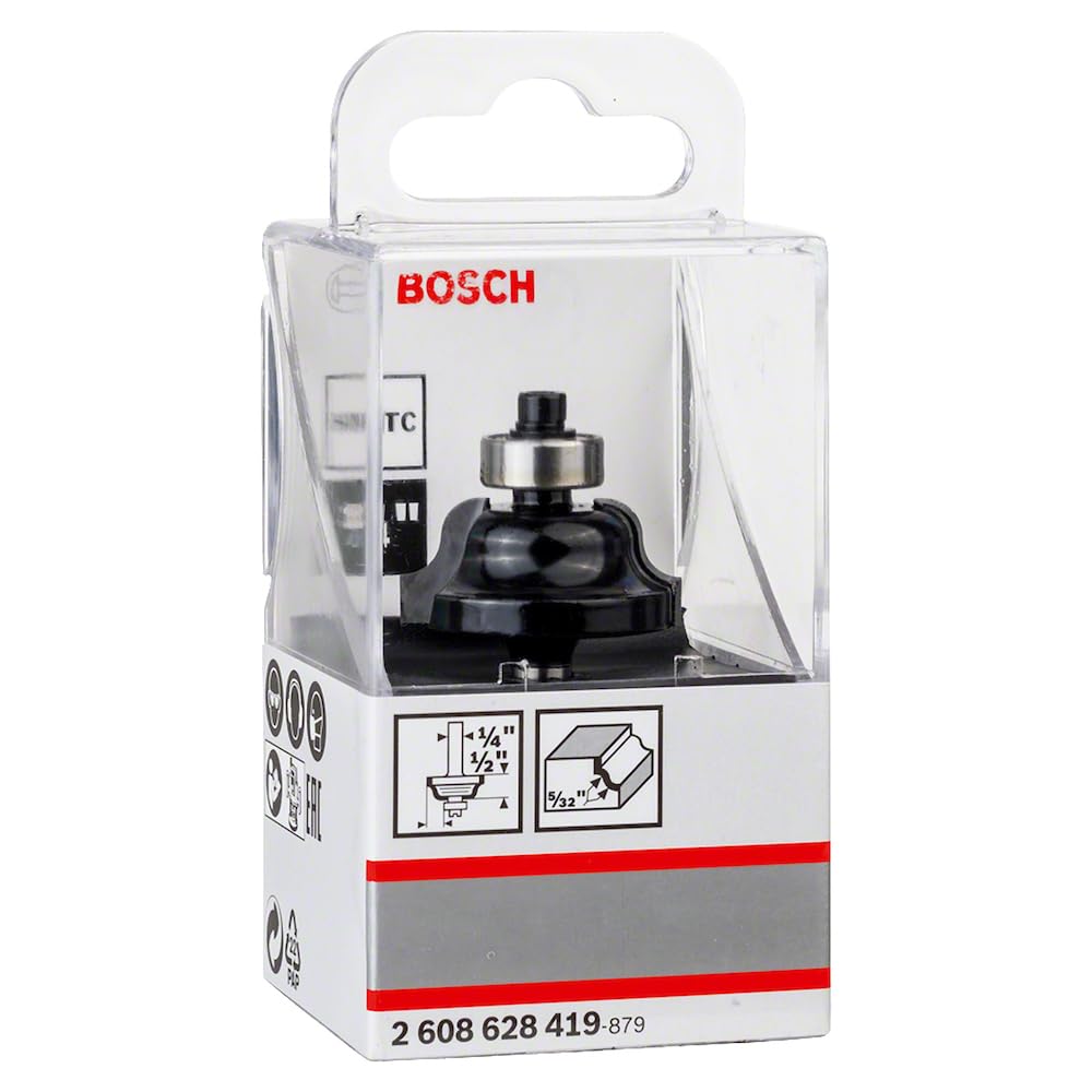 Bosch Bosch 1x PRO Router Bit Roman Ogee (for Softwood, Hardwood, Ø 28,6 mm, Professional Accessory Hand-Held Router, Trim Router)