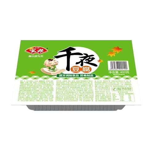 安井 千夜豆腐 400g(鮮度保持パック) 鍋のつみれ 冷凍 しゃぶしゃぶ 火鍋 煮込み鍋 鍋料理 (1個)
