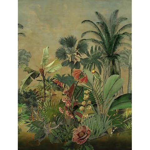 Mr. Kate Hilo Tropical Tapestry Mural Cover
