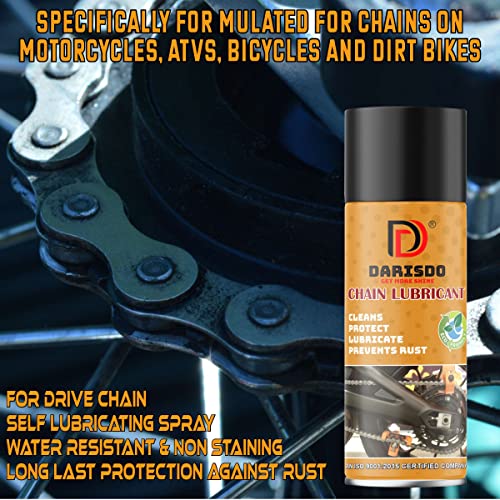 Image of Chain Lubricant, 300 ml, Prevent Rust, Clear, Synthetic, 400g, Motorcycle & Forklift Chains, Harsh Environments