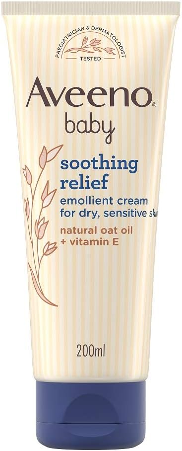 Aveeno Baby Soothing Relief Emollient Cream, Single Pack, 1 Count