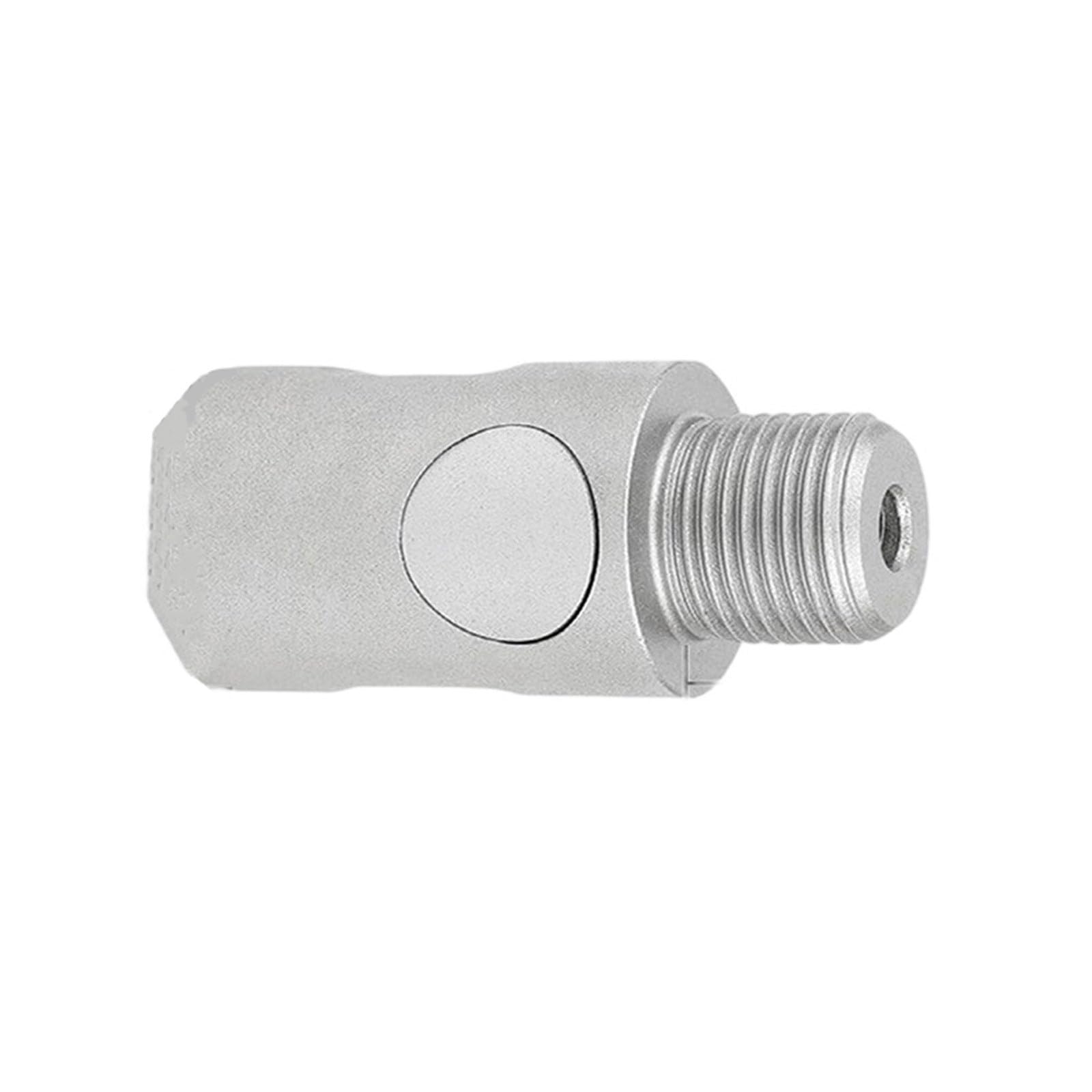 Hsioluted White Wall Drill Converter Tool Fast Installation All Metal Structure Alignment For Concrete Brickwork Home Renovations Tasks Anti Jamming Wall Drill Bit