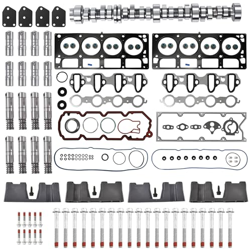 Image of AFM DOD Lifters Camshaft Kit Head Gasket Set Fit for Chevy Silverado 1500 Suburban Tahoe Avalanche GMC Sierra Yukon Envoy Rainier 5.3L V8 Gen 4 Truck SUV Engines 2007-2013