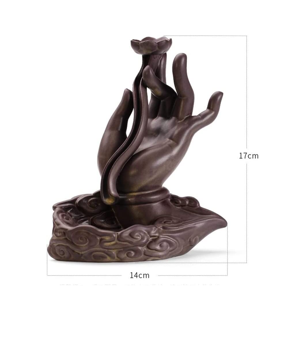 Räuchergefäß Yoga Creative Reflux Weihrauchbrenner Viewing Flow Sandelholz Weihrauchbrenner Keramik Weihrauchbrenner Teezeremonie Dekoration Aromatherapie