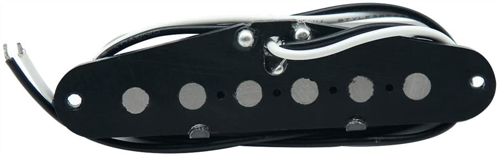 Humbuckers Alnico 5 Pickups De Guitarra Camioneta del Puente con Recogida del Cuello (Negro) para TL Parte De Las Camionetas (Color : Black)