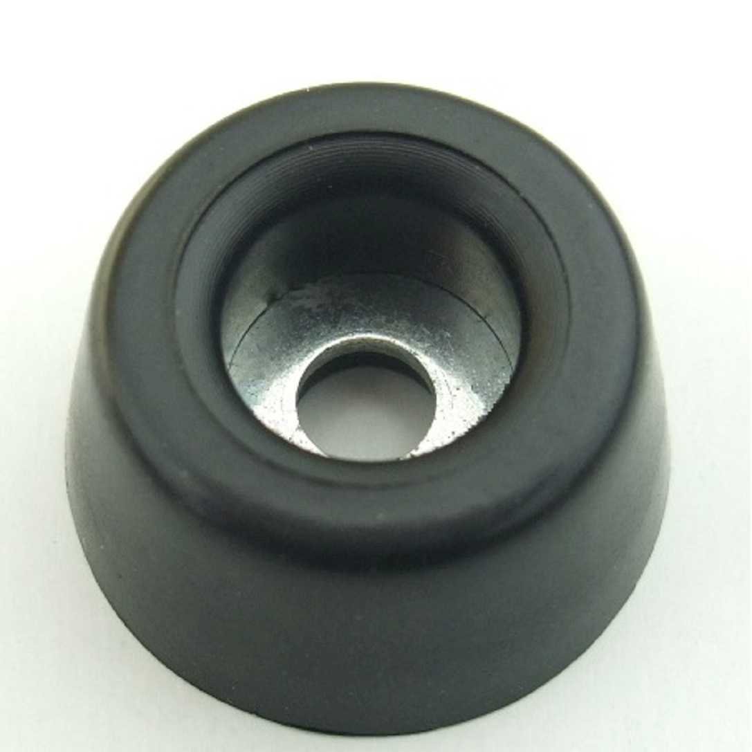 Adam Hall Hardware 4903 M4 AH - Torba z 4 gumowymi nóżkami, 20 x 9 mm, czarna