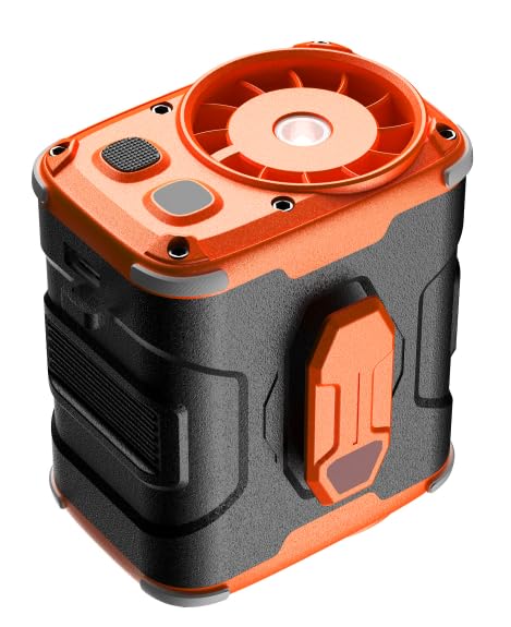 10000mAh Portable Waist Fan Clip On Wearable Belt Personal Fan Rechargeable Battery Operated,5 - View #11