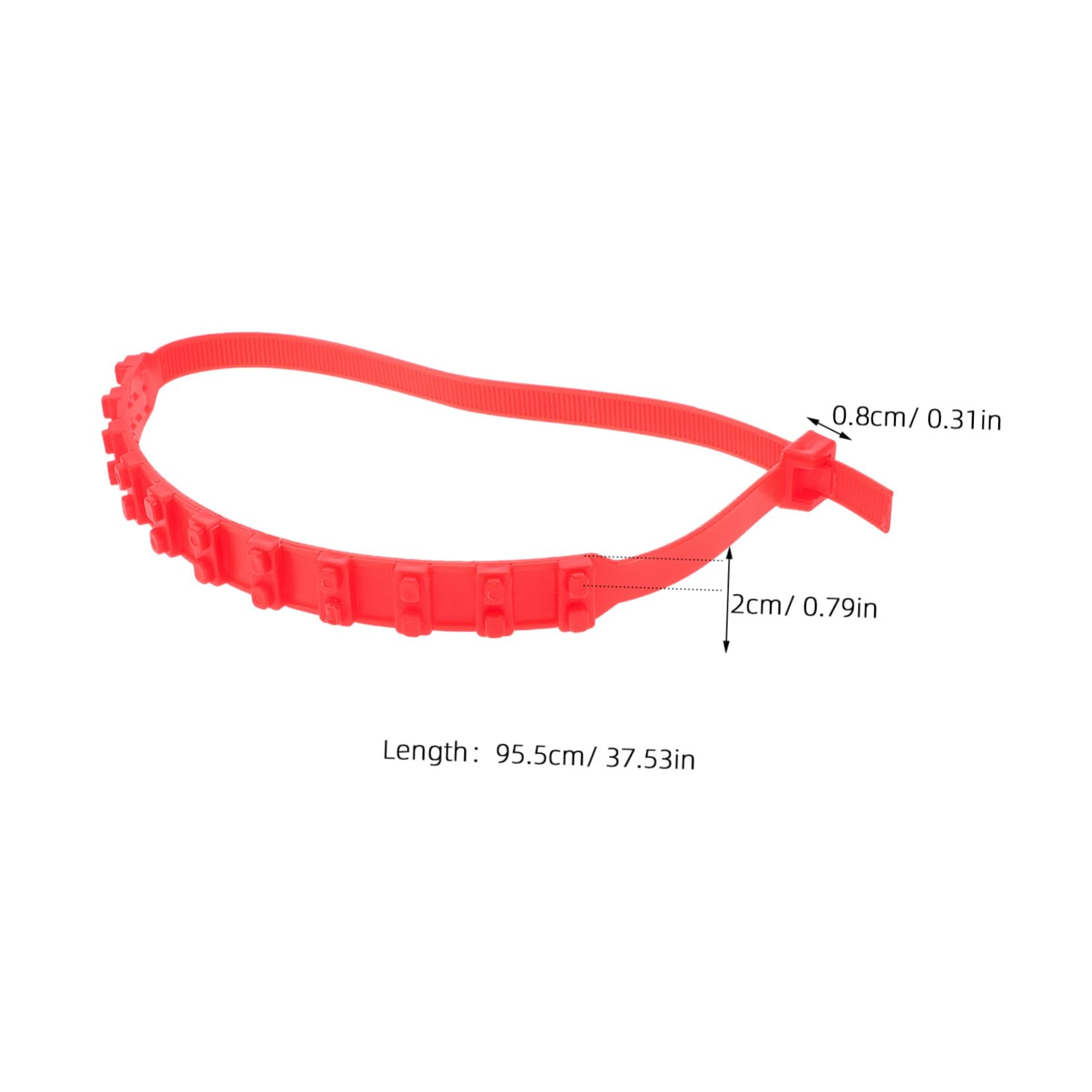 Ciieeo Enhanced Grip Auto Anti-skid Chains Winter Car Tires Protection for Safely Driving