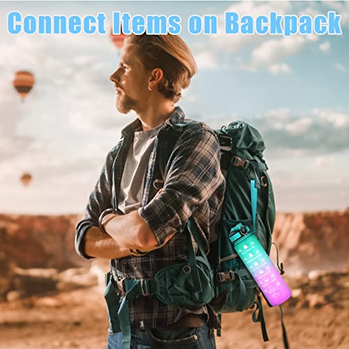 Swavva 10 Pezzi Moschettone Clip, Anello a D con