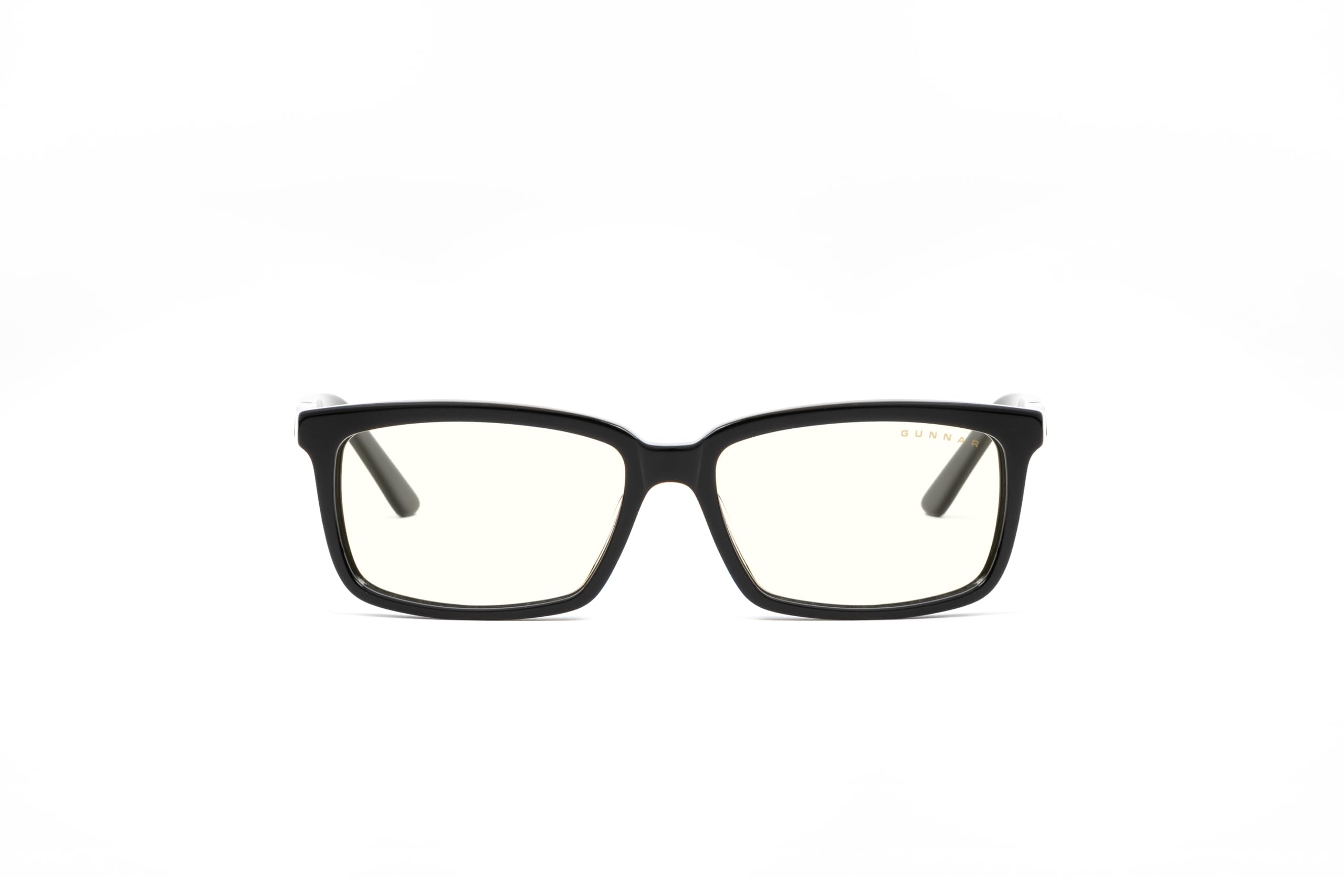 Gunnar Occhiali Gaming e Computer - HAUS - Colore montatura: Onyx - Tinta lenti: Clear (blocca il 35% della luce blu e il 100% dei raggi UV) Focus - Occhiali filtro luce blu