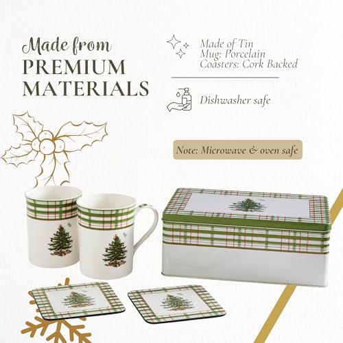 Set de 5 Mugs y Caja Spode Christmas Tree 2025 12 Oz miniatura 4
