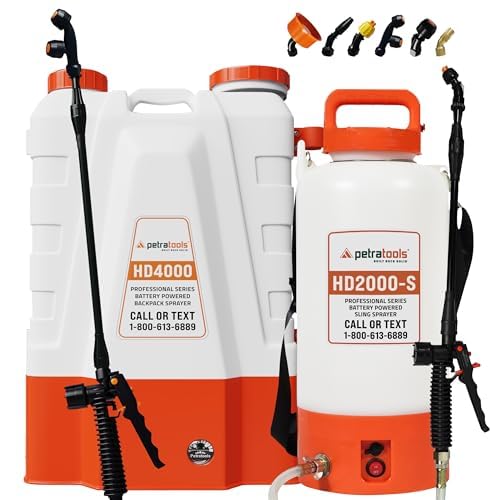 Image of PetraTools HD4000 Backpack Sprayer and HD2000-S 2 Gallon Sprayer