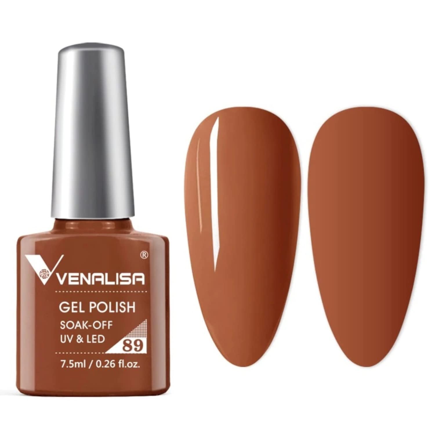 VENALISA 7.5ml #89 Gel Nail Polish Soak Off UV LED Nail Gel Polish Nail Art Starter Manicure Salon UV Gel Polish need UV light to Cure-image-42