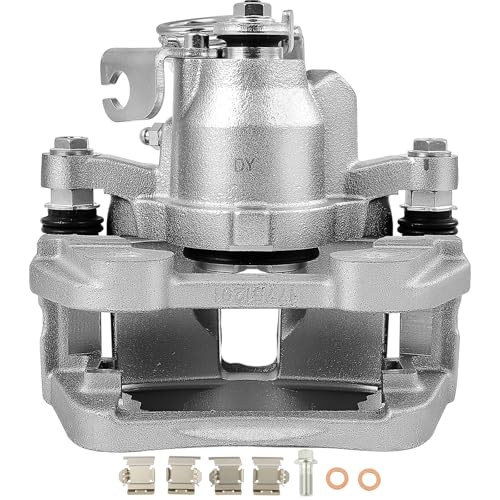 Image of SCITOO 18B5466 Rear Right Passenger Side Brake Caliper Fits For Ford For Explorer For Flex For Taurus 2013-2019,For Lincoln For MKS 2013-2015,For Lincoln For MKT 2013-2019, With Bracket,1PC
