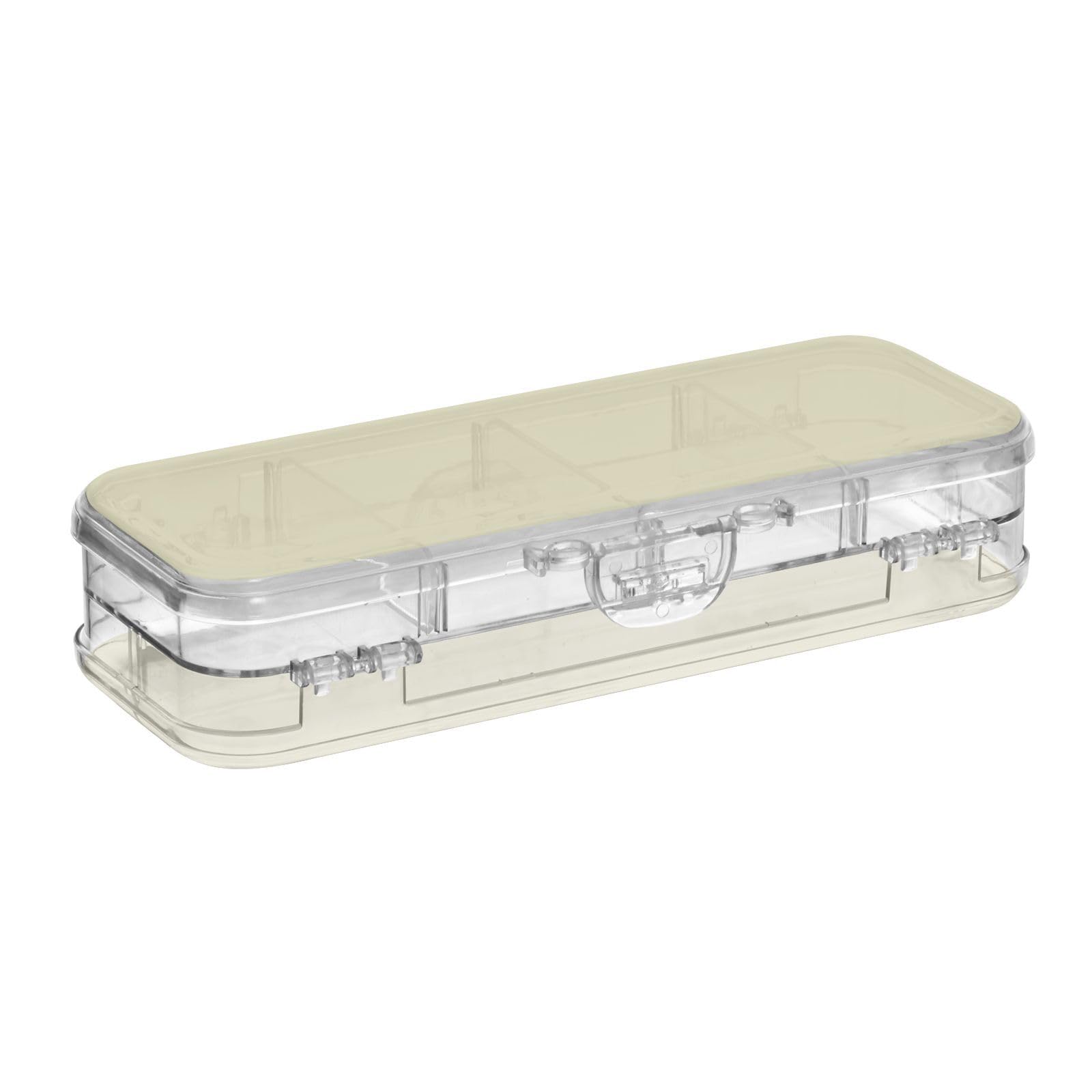 ODAWA Sage Double Deck Pencil Box Crayon Holder for Kids 8.3" L x 3" W x 1.9" H — image 1