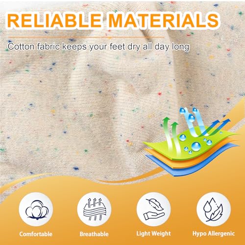 Image of Happy Feet Toe Alignment Separator Socks, Prevent Foot Cramps and hammertoes, Toe Separator Massage Socks