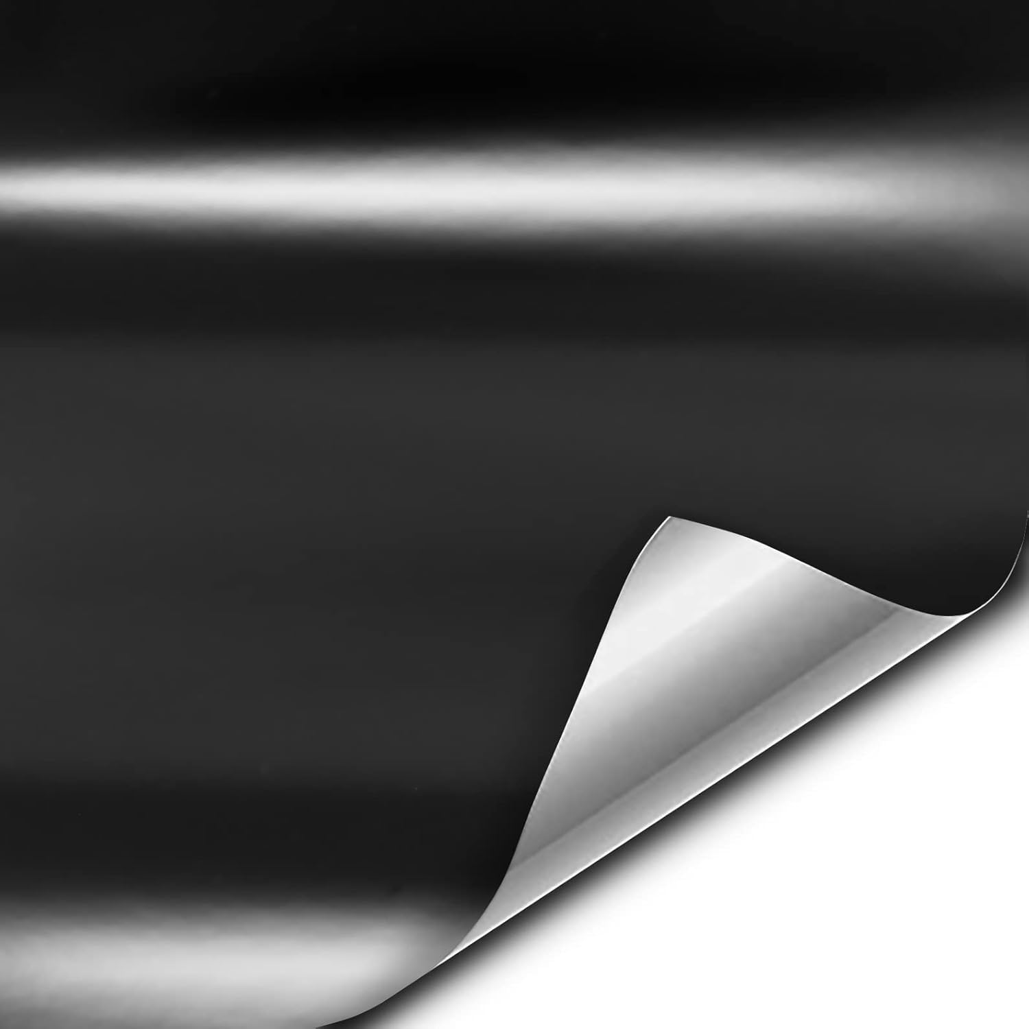 VViViD+ Satin Black Premium Adhesive Vinyl Wrap Film (3ft x 5ft)