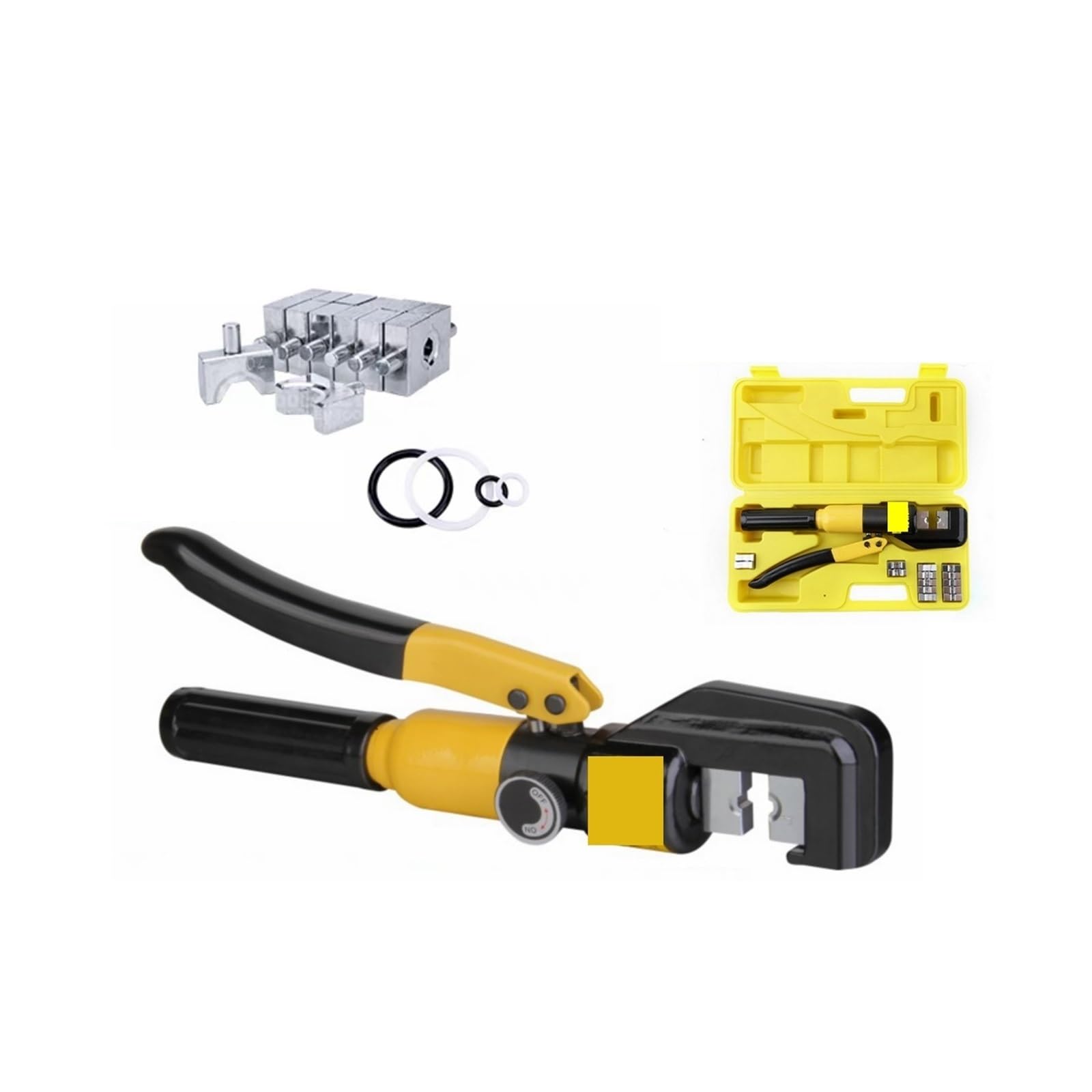 Hydraulic Crimping Tool, Hydraulic Crimping Tool Wire Lug Plier Clamp Cable Press(YQK-70 (4-70) Set)