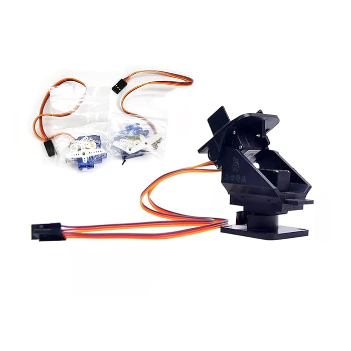 Buy Pan Tilt 2 Axis FPV Camera Gimbal Mount Bracket W/ 2 Servos Support