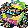 ZMLM Rainbow Scratch Paper Art Mini Notes – Easter Basket Stuffers for Kids, Teens Gifts Ages 4-8 Bulk Craft Supplies for Girls Boys Birthday Classroom Party Games Toy Stocking Stuffers