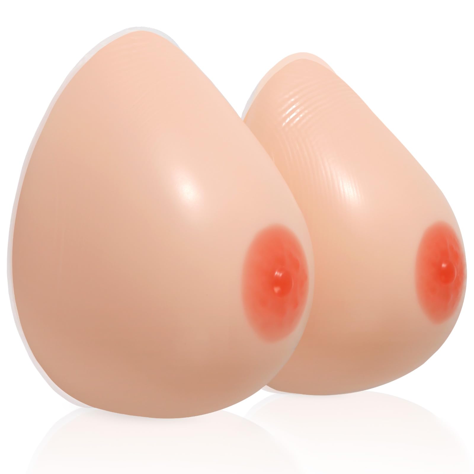 Vollence Silicone Breast Forms Fake Boobs for Mastectomy Prosthesis Transgender