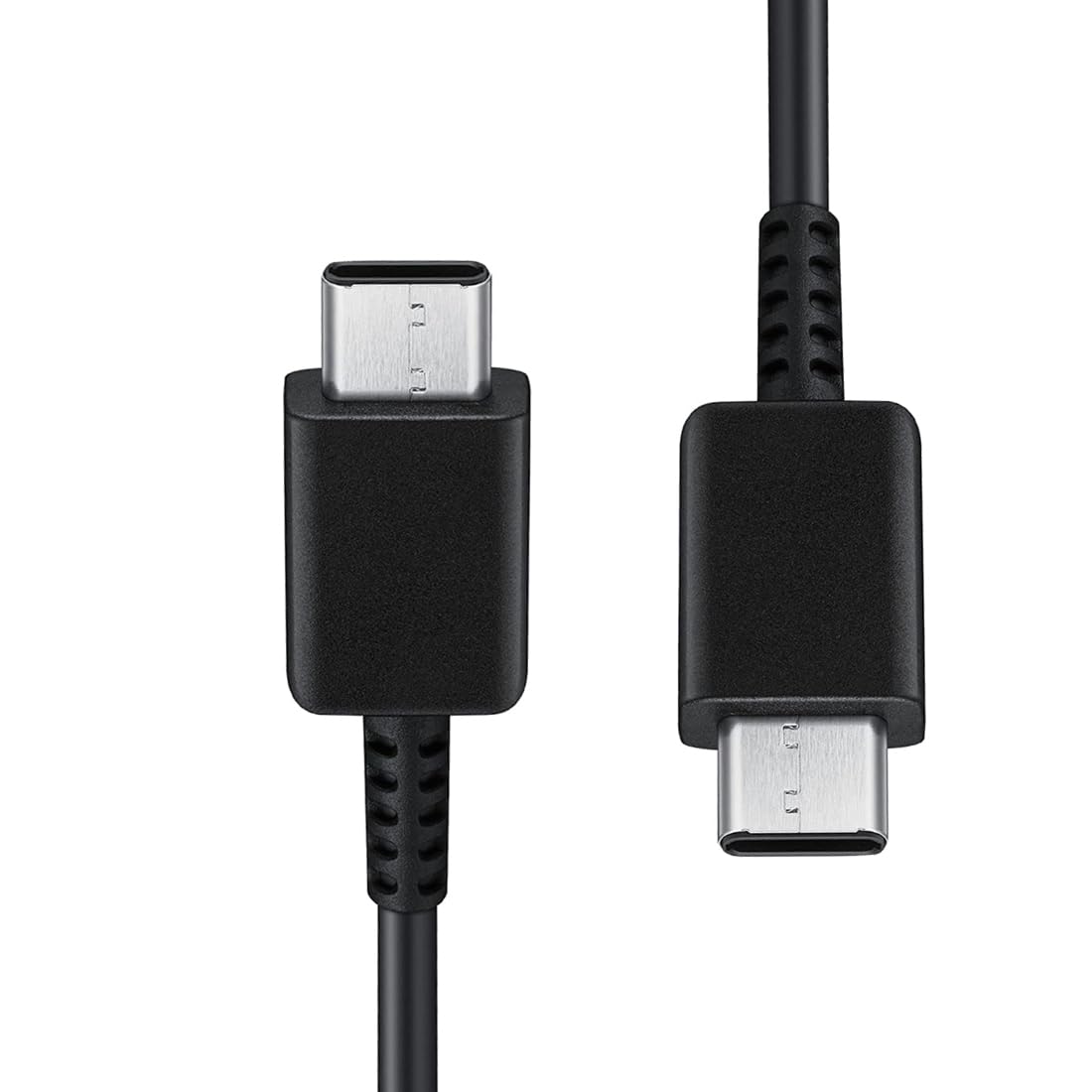 Original Super Fast Type C to C Data Cable Supports 25W/ 35W/ 45W Compatible for Samsung Galaxy S21 / S21+ / S21 Ultra / S20 / S20+ / S20 Ultra / M51 / M42 / F23 5G / M53 5G / M52 5G / M33 (Black) (B0CQ4S7PQS) Amazon Price History, Amazon Price Tracker