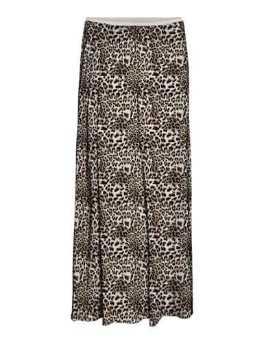 VERO MODA Vmalba jupe cheville femme en tissu léger coupe droite fluide