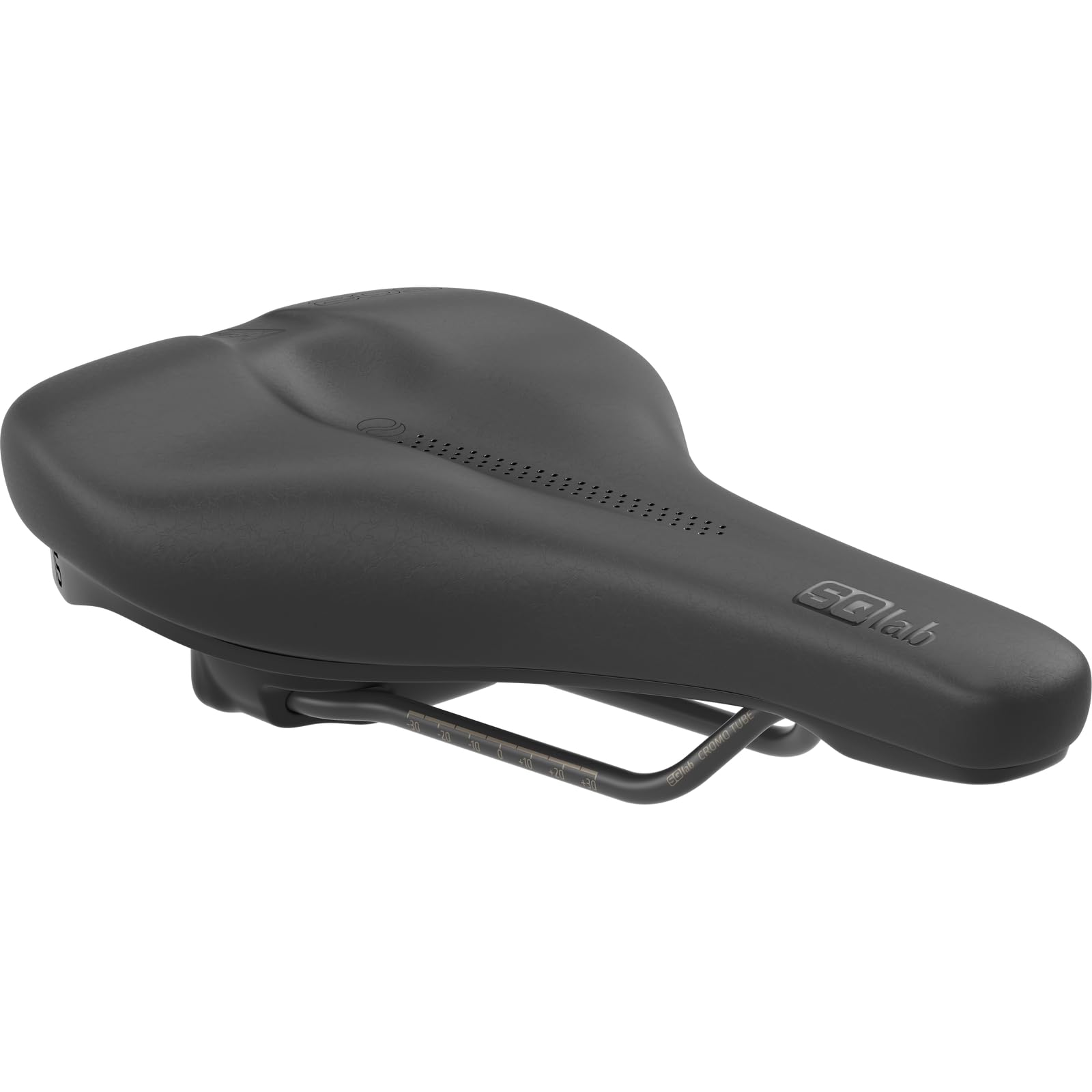 602 Ergolux Active 2.1 Trekking & City SQlab Bicycle Saddle 15 cm Black