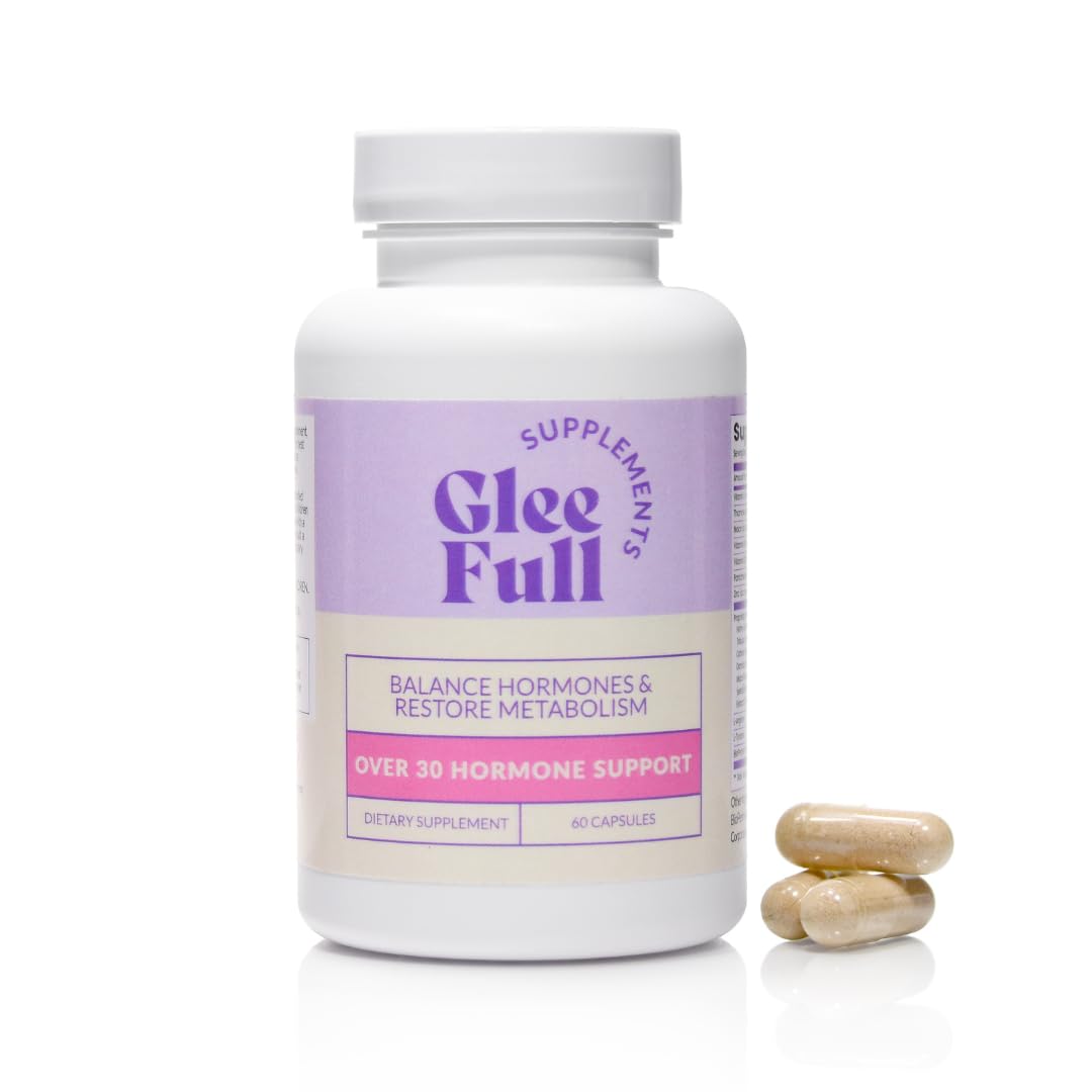 GleeFull Over 30 Hormone Support - Menopause Supplements for Women - Hormone Support for Women