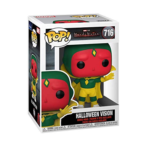 Marvel WandaVision - Boneco Pop Funko Halloween Vision #716
