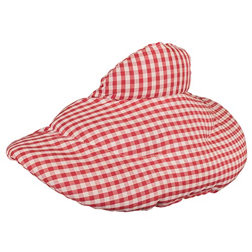 Neck Pillow red/White Organic | Cherry Stone Pillow | Warming Neck Cushion, Neck Warmer