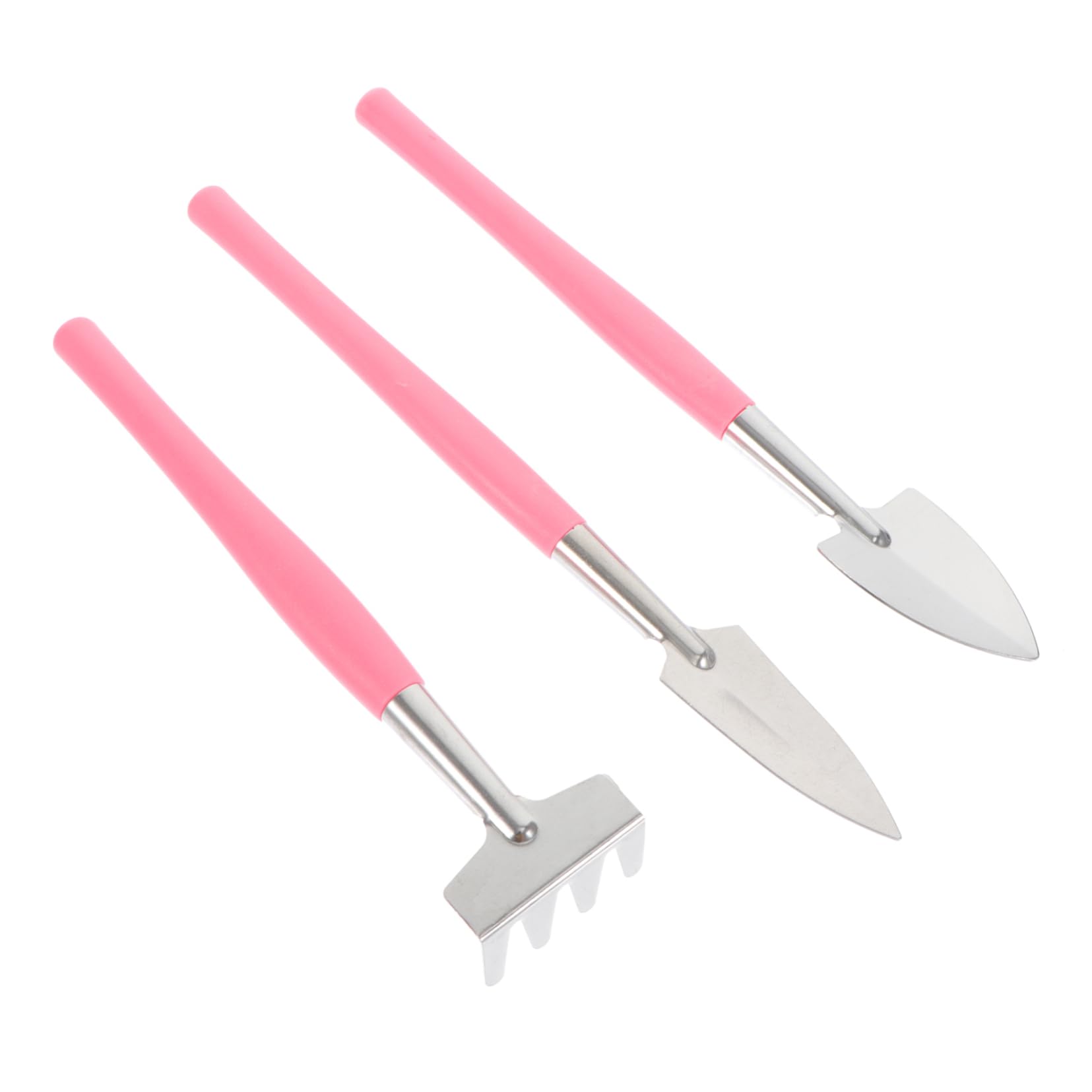 OFFSCH Garden Tool Set 3pcs Potting Tools Gardening Hand Shovels Compact Trowels Multi-Functional Soil Shovels for Digging Transplanting